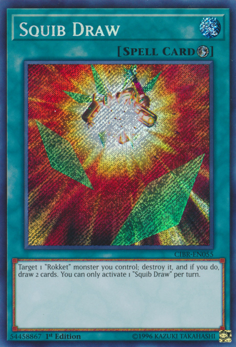 Squib Draw [CIBR-EN055] Secret Rare | Jomio and Rueliete's Cards and Comics