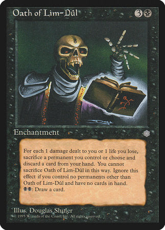 Oath of Lim-Dul [Ice Age] | Jomio and Rueliete's Cards and Comics