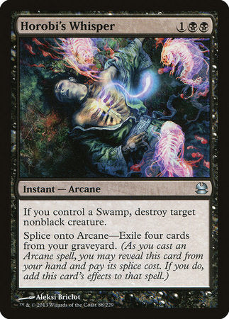 Horobi's Whisper [Modern Masters] | Jomio and Rueliete's Cards and Comics