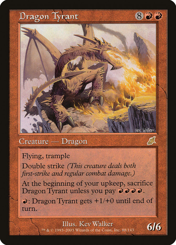 Dragon Tyrant [Scourge] | Jomio and Rueliete's Cards and Comics