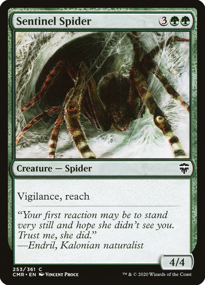 Sentinel Spider [Commander Legends] | Jomio and Rueliete's Cards and Comics