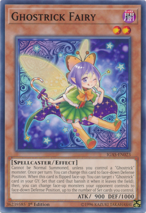 Ghostrick Fairy [IGAS-EN023] Common | Jomio and Rueliete's Cards and Comics