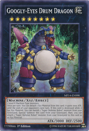 Googly-Eyes Drum Dragon [MP14-EN098] Common | Jomio and Rueliete's Cards and Comics