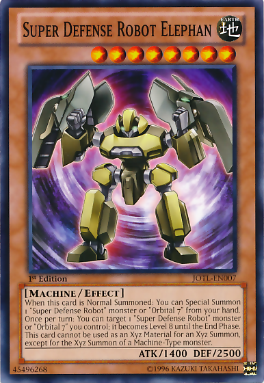 Super Defense Robot Elephan [JOTL-EN007] Common | Jomio and Rueliete's Cards and Comics