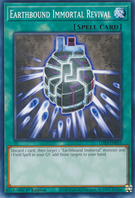 Earthbound Immortal Revival [LDS3-EN055] Common | Jomio and Rueliete's Cards and Comics