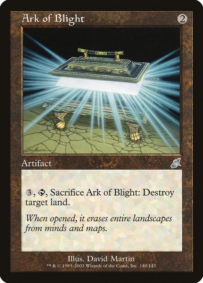 Ark of Blight [Scourge] | Jomio and Rueliete's Cards and Comics