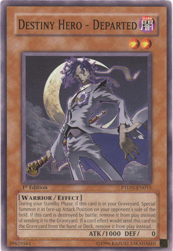 Destiny Hero - Departed [PTDN-EN015] Common | Jomio and Rueliete's Cards and Comics