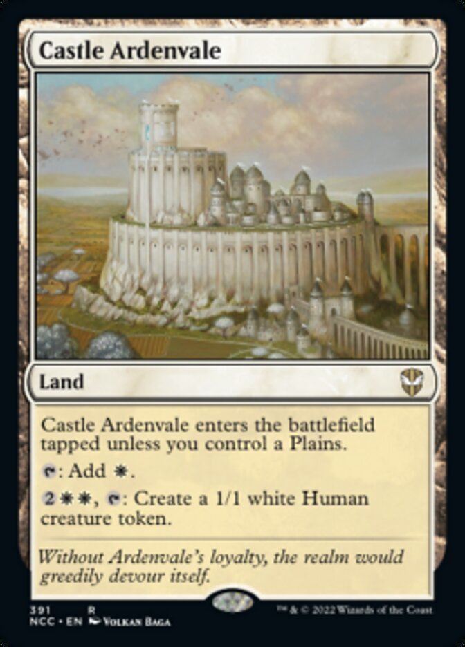 Castle Ardenvale [Streets of New Capenna Commander] | Jomio and Rueliete's Cards and Comics