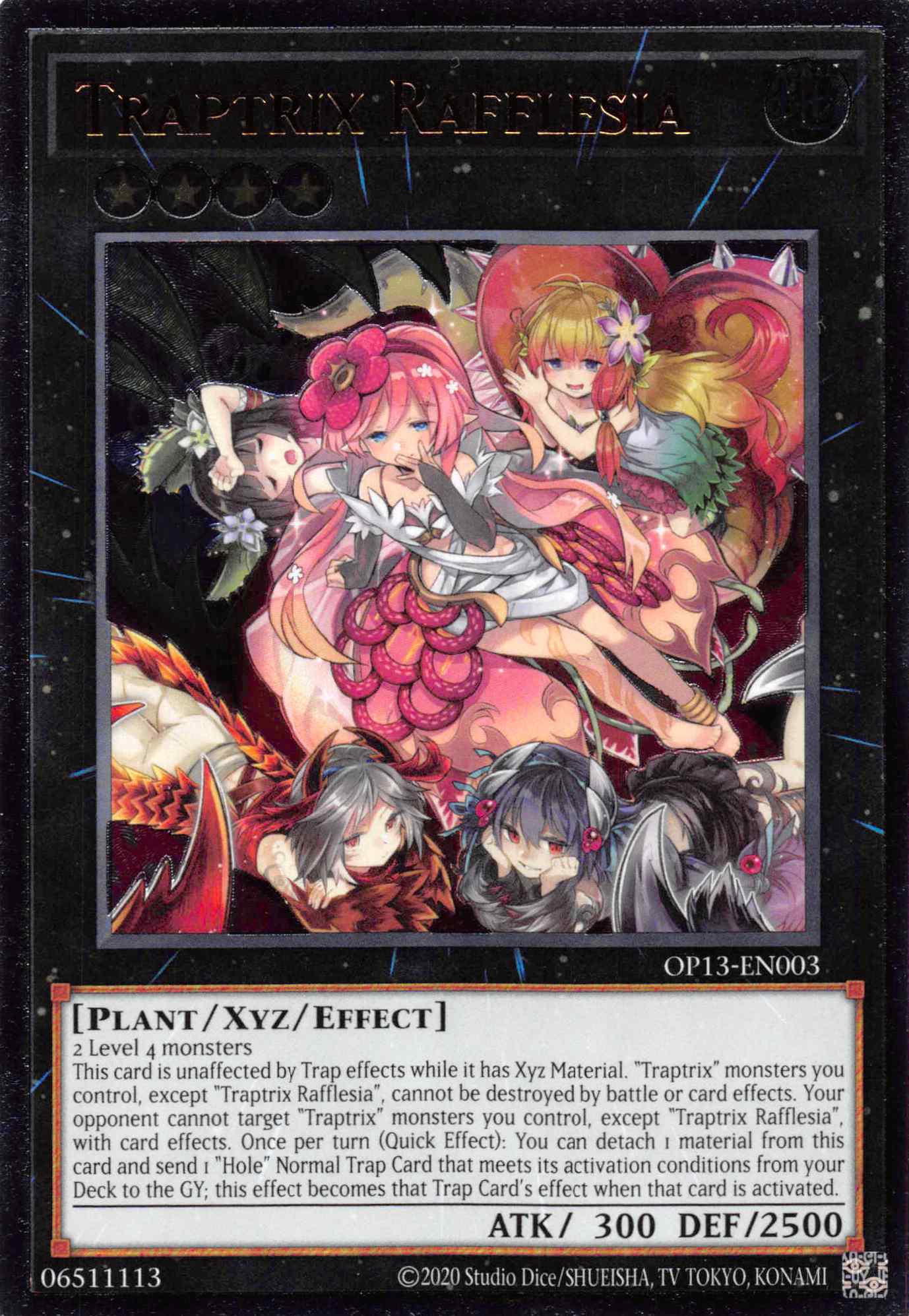 Traptrix Rafflesia [OP13-EN003] Ultimate Rare | Jomio and Rueliete's Cards and Comics