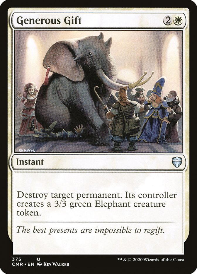 Generous Gift [Commander Legends] | Jomio and Rueliete's Cards and Comics