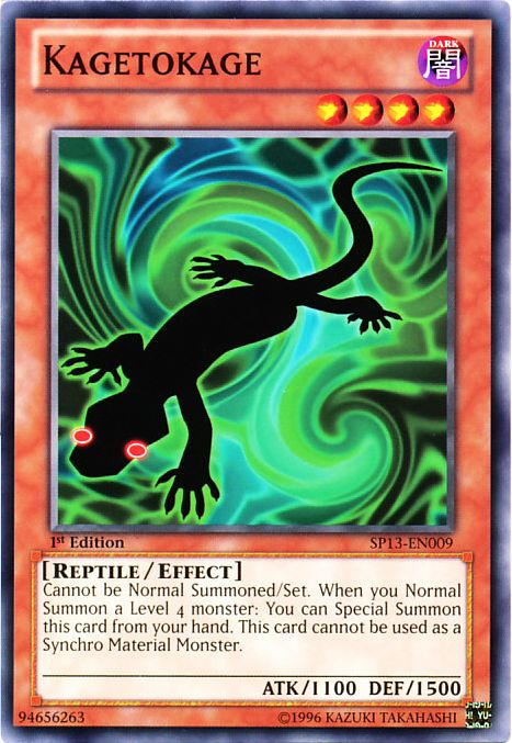 Kagetokage [SP13-EN009] Common | Jomio and Rueliete's Cards and Comics