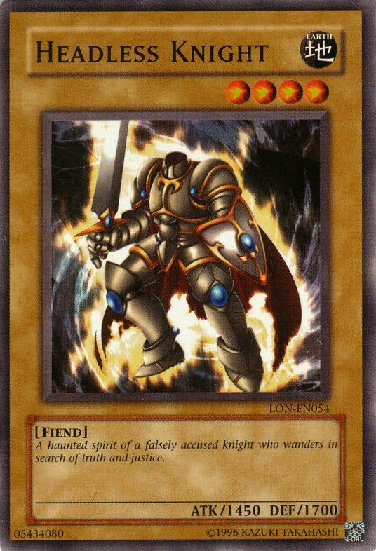 Headless Knight [LON-EN054] Common | Jomio and Rueliete's Cards and Comics