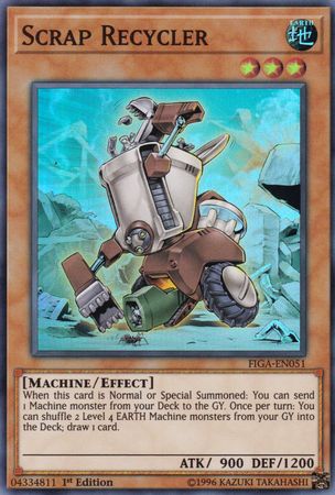 Scrap Recycler [FIGA-EN051] Super Rare | Jomio and Rueliete's Cards and Comics