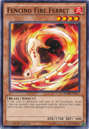 Fencing Fire Ferret [SDMP-EN017] Common | Jomio and Rueliete's Cards and Comics
