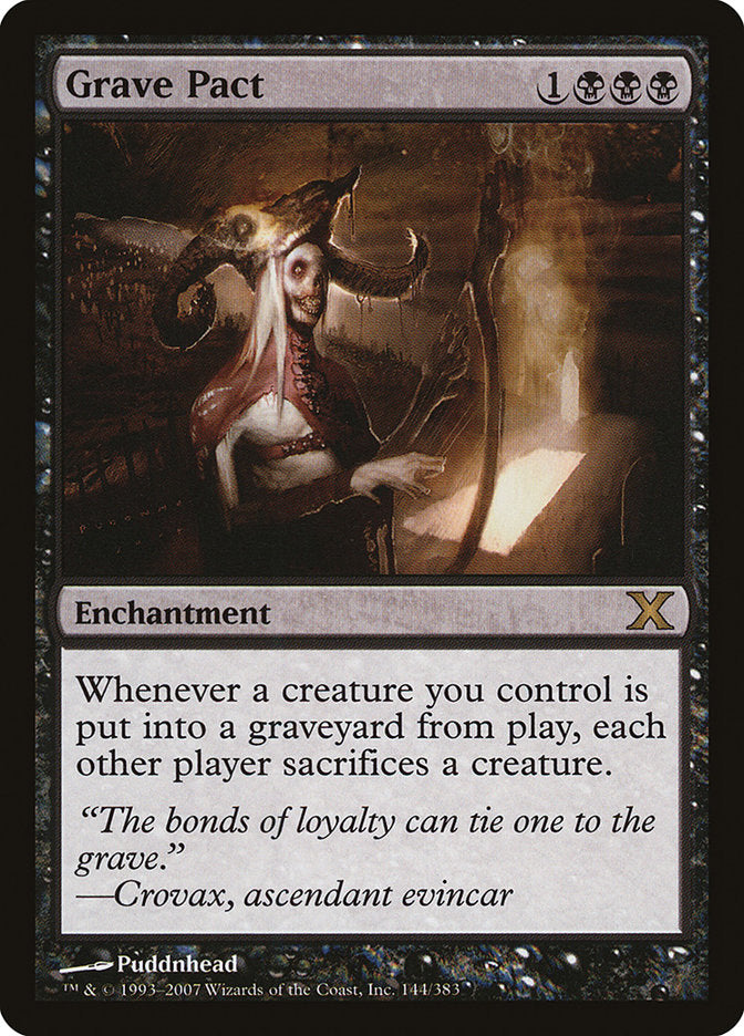 Grave Pact [Tenth Edition] | Jomio and Rueliete's Cards and Comics