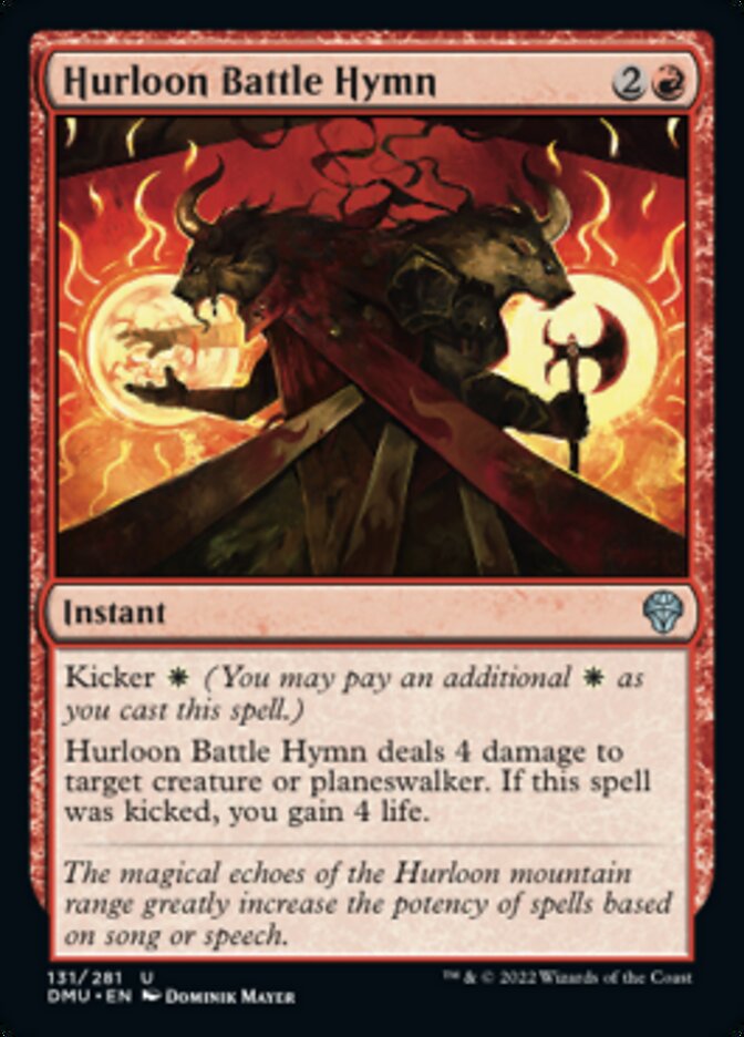 Hurloon Battle Hymn [Dominaria United] | Jomio and Rueliete's Cards and Comics