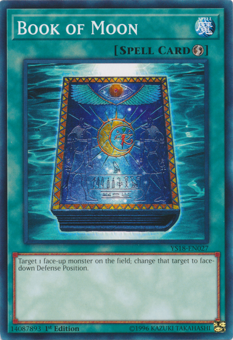 Book of Moon [YS18-EN027] Common | Jomio and Rueliete's Cards and Comics