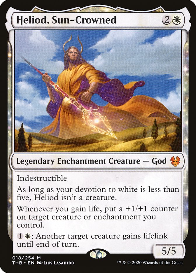 Heliod, Sun-Crowned [Theros Beyond Death] | Jomio and Rueliete's Cards and Comics