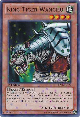 King Tiger Wanghu [BP01-EN129] Starfoil Rare | Jomio and Rueliete's Cards and Comics