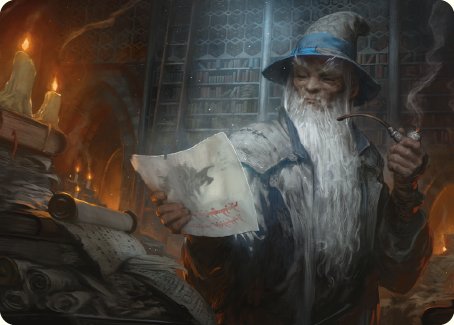 Learn from the Past Art Card [The Lord of the Rings: Tales of Middle-earth Art Series] | Jomio and Rueliete's Cards and Comics