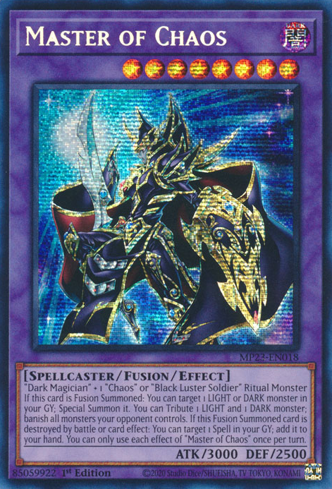 Master of Chaos [MP23-EN018] Prismatic Secret Rare | Jomio and Rueliete's Cards and Comics