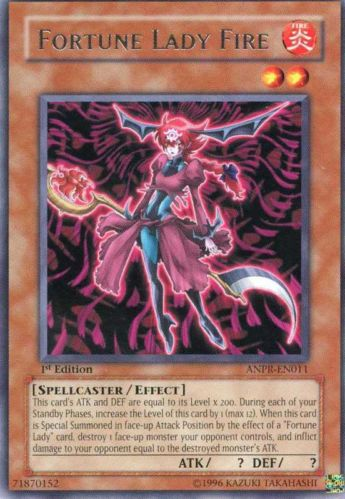 Fortune Lady Fire [ANPR-EN011] Rare | Jomio and Rueliete's Cards and Comics