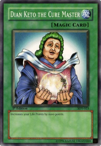 Dian Keto the Cure Master [SDY-023] Common | Jomio and Rueliete's Cards and Comics