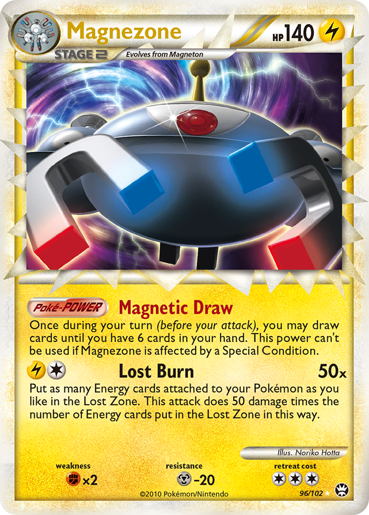 Magnezone (96/102) [HeartGold & SoulSilver: Triumphant] | Jomio and Rueliete's Cards and Comics