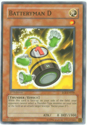 Batteryman D [EOJ-EN030] Common | Jomio and Rueliete's Cards and Comics
