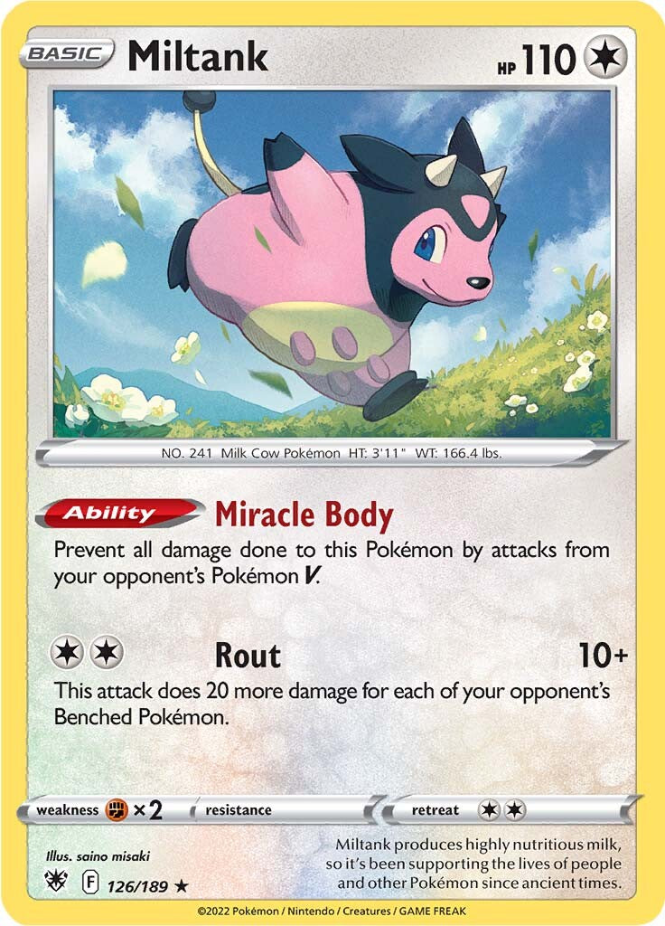 Miltank (126/189) [Sword & Shield: Astral Radiance] | Jomio and Rueliete's Cards and Comics