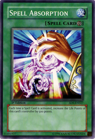 Spell Absorption [SD6-EN027] Common | Jomio and Rueliete's Cards and Comics