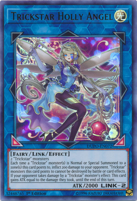 Trickstar Holly Angel [DUPO-EN072] Ultra Rare | Jomio and Rueliete's Cards and Comics