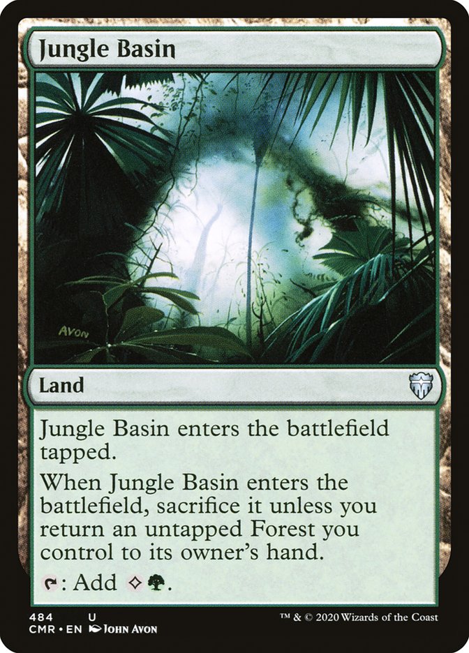 Jungle Basin [Commander Legends] | Jomio and Rueliete's Cards and Comics