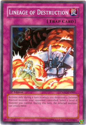 Lineage of Destruction [CSOC-EN069] Common | Jomio and Rueliete's Cards and Comics