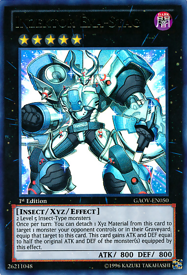 Inzektor Exa-Stag [GAOV-EN050] Ultra Rare | Jomio and Rueliete's Cards and Comics