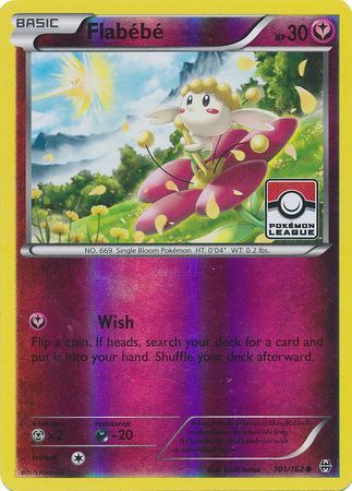 Flabebe (101/162) (League Promo) [XY: BREAKthrough] | Jomio and Rueliete's Cards and Comics