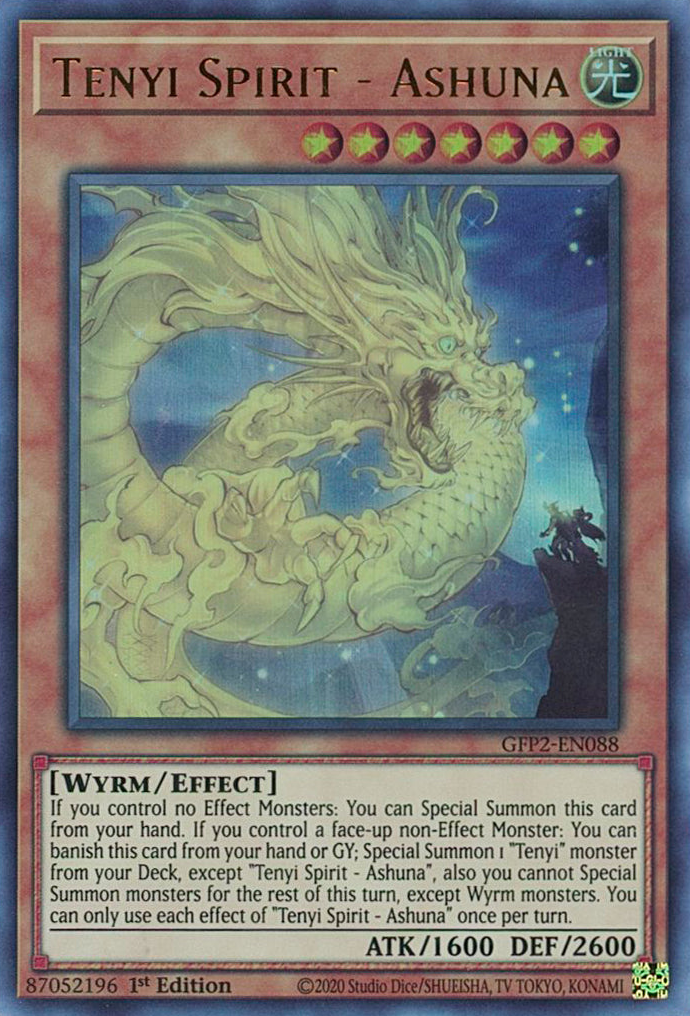 Tenyi Spirit - Ashuna [GFP2-EN088] Ultra Rare | Jomio and Rueliete's Cards and Comics