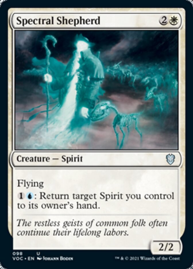 Spectral Shepherd [Innistrad: Crimson Vow Commander] | Jomio and Rueliete's Cards and Comics
