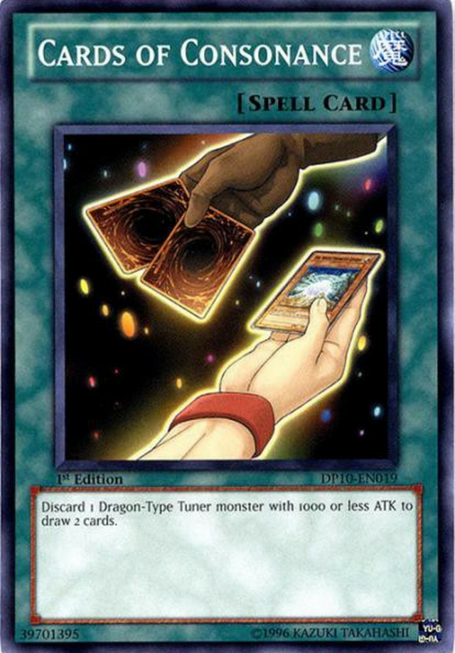 Cards of Consonance [DP10-EN019] Common | Jomio and Rueliete's Cards and Comics