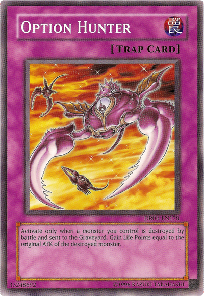 Option Hunter [DR04-EN178] Common | Jomio and Rueliete's Cards and Comics