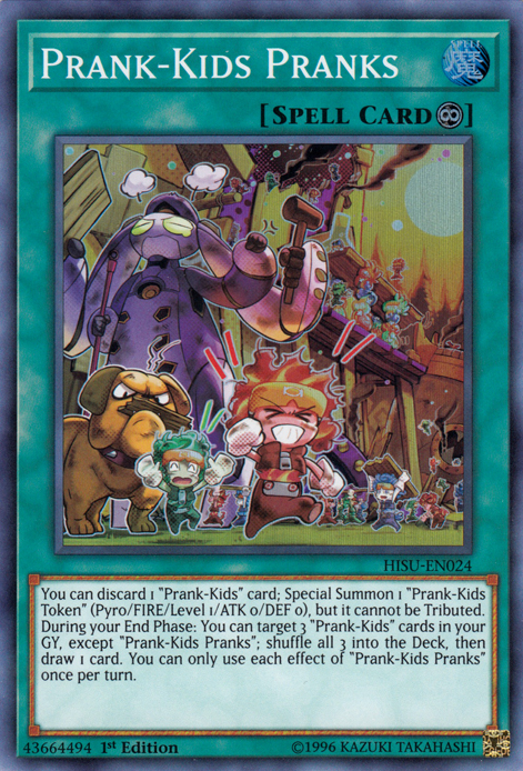 Prank-Kids Pranks [HISU-EN024] Super Rare | Jomio and Rueliete's Cards and Comics