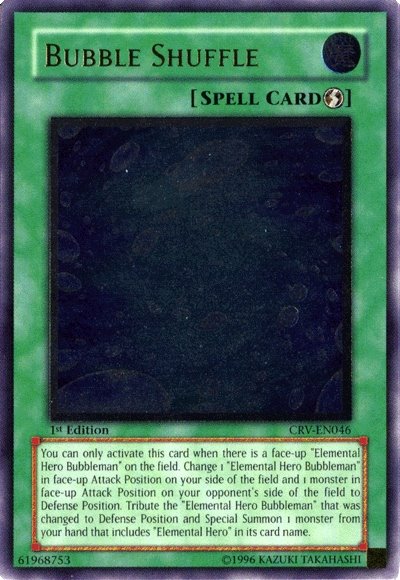 Bubble Shuffle (UTR) [CRV-EN046] Ultimate Rare | Jomio and Rueliete's Cards and Comics