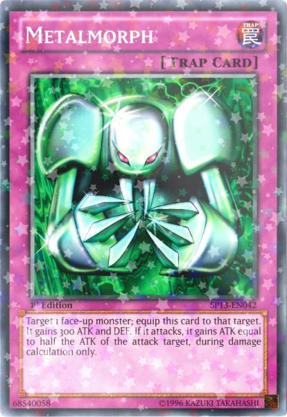 Metalmorph [SP13-EN042] Starfoil Rare | Jomio and Rueliete's Cards and Comics