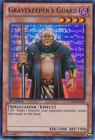 Gravekeeper's Guard [LCYW-EN184] Ultra Rare | Jomio and Rueliete's Cards and Comics