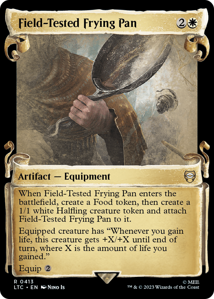 Field-Tested Frying Pan [The Lord of the Rings: Tales of Middle-Earth Commander Showcase Scrolls] | Jomio and Rueliete's Cards and Comics