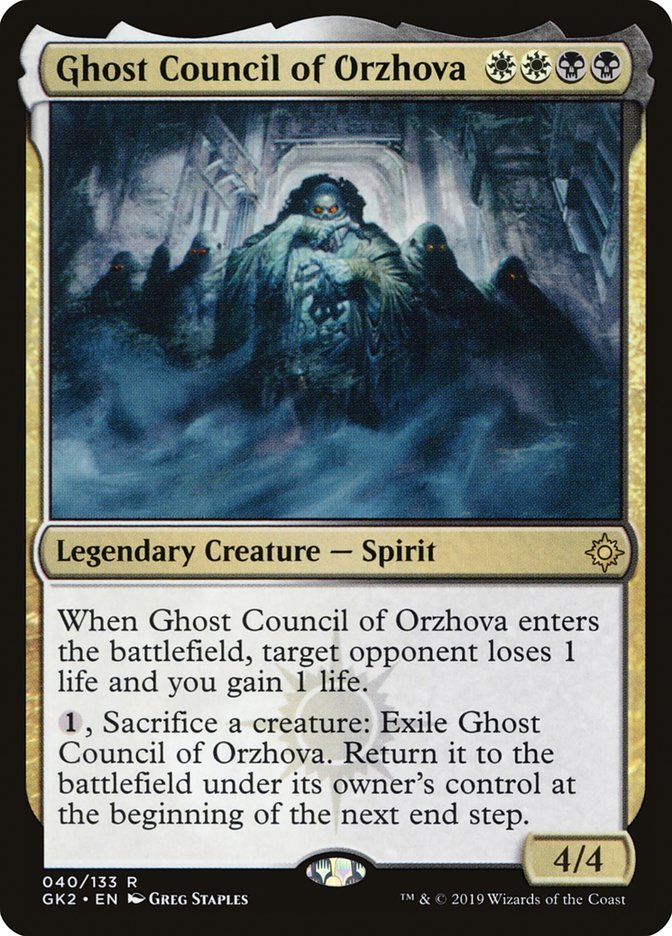 Ghost Council of Orzhova [Ravnica Allegiance Guild Kit] | Jomio and Rueliete's Cards and Comics