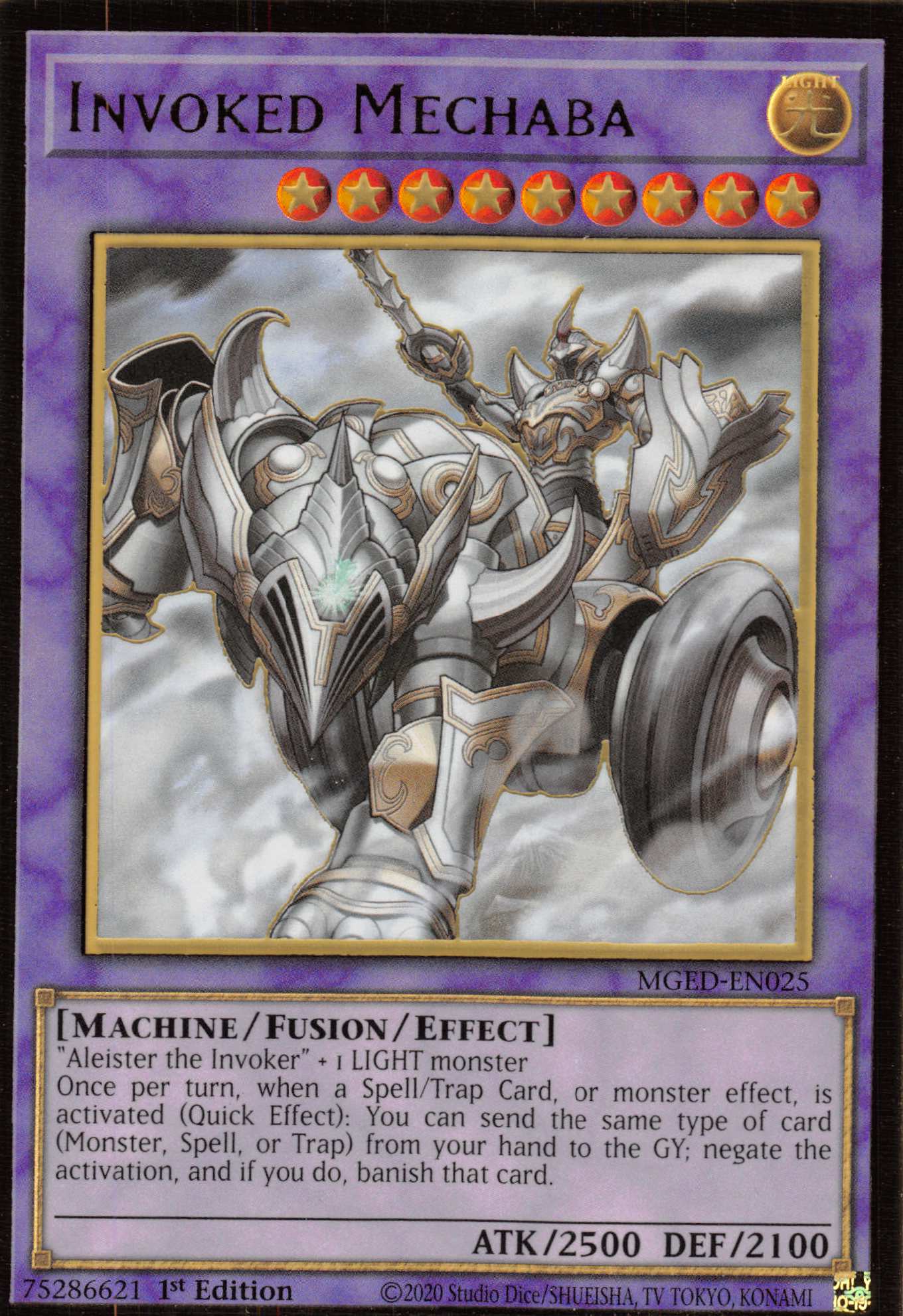 Invoked Mechaba [MGED-EN025] Gold Rare | Jomio and Rueliete's Cards and Comics