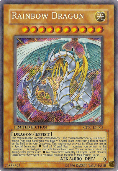 Rainbow Dragon [CT04-EN005] Secret Rare | Jomio and Rueliete's Cards and Comics