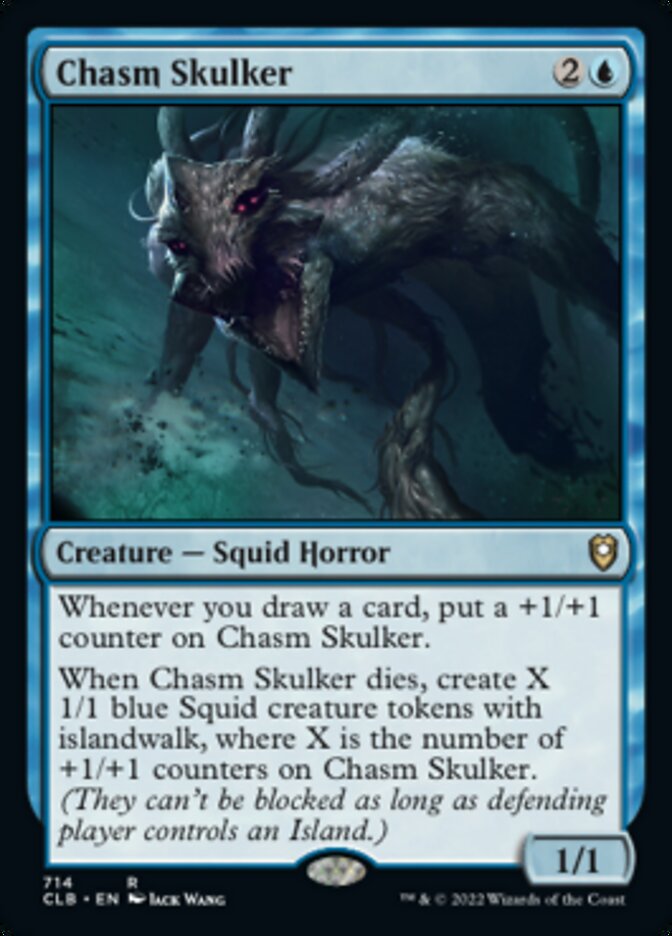 Chasm Skulker [Commander Legends: Battle for Baldur's Gate] | Jomio and Rueliete's Cards and Comics