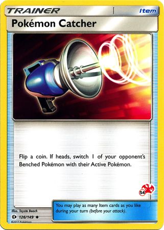 Pokemon Catcher (126/149) (Charizard Stamp #54) [Battle Academy 2020] | Jomio and Rueliete's Cards and Comics